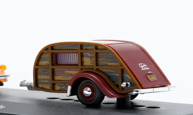 1/43スケールミニカー VWビートル ＋ トレーラー
