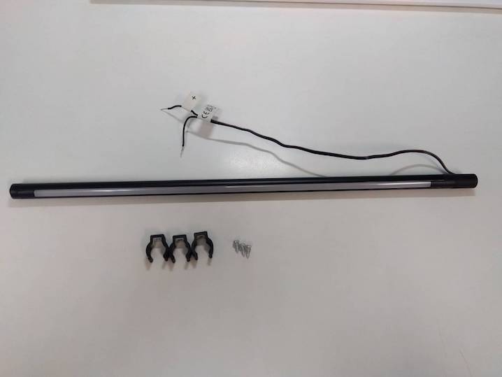 LEDバーライト 12V（warm white）　ブラック