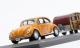 1/43スケールミニカー VWビートル ＋ トレーラー