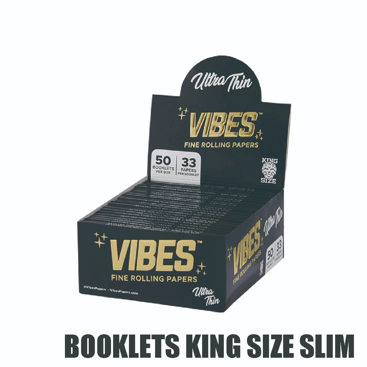 VIBES Paper King Size Slim ペーパー キング サイズ スリム 1箱 BOX セット