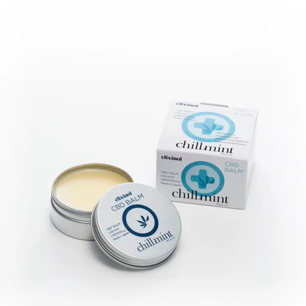 エリクシノール elixinol CBDバーム〈チルミント〉30g
