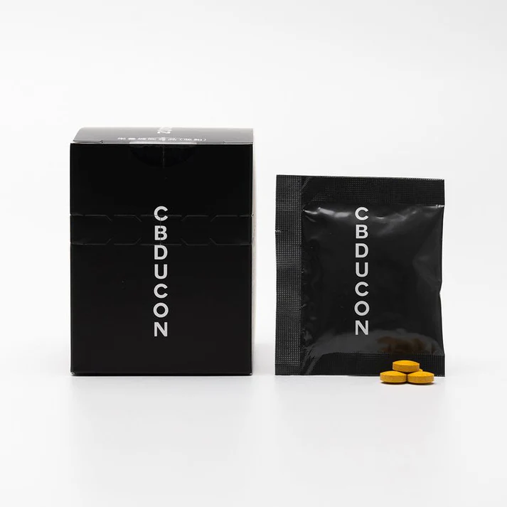 【10包セット】次世代の二日酔いケアサプリ CBDUCON 7粒タブレット/包