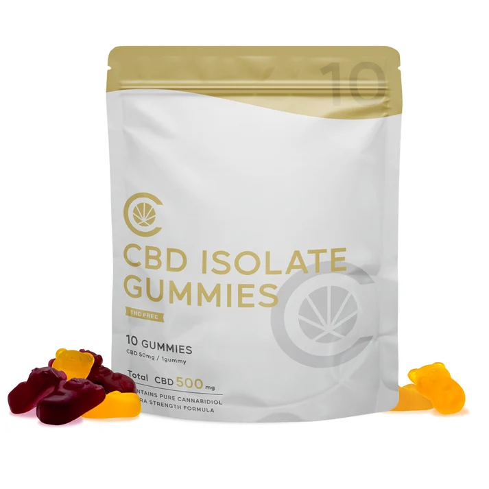 CannaTech CBDアイソレートグミ (CBD50mg/粒) (CBD500mg/10粒)