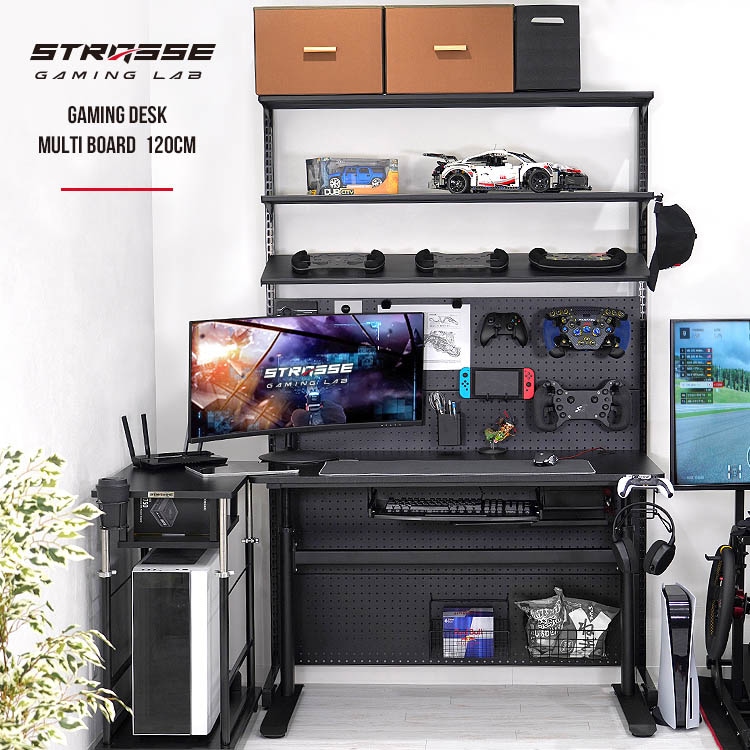 STRASSE GAMING LAB 多機能マルチボード120cm 有孔ボード | ゲーム関連