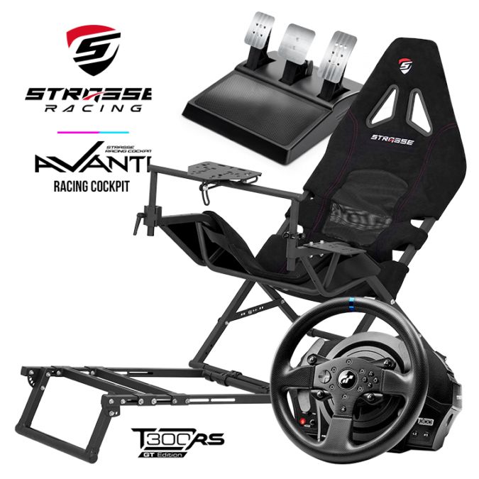 STRASSE AVANTI+T300RS GT Edition 2点セット ハンコン スラスト