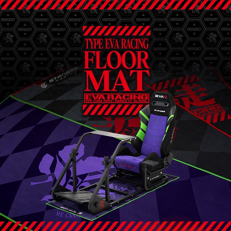 STRASSE AVANTI レーシングコックピット フロアマット付 レビュー特典／ STRASSE AVANTI 折り畳み式コックピット