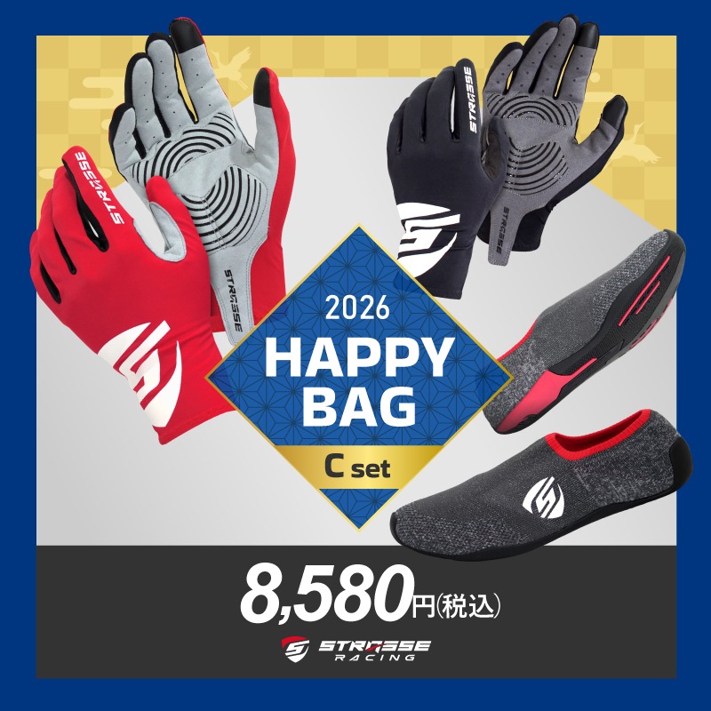 新春初売2026]STRASSE ドライビングシューズとレーシンググローブ