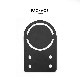 STRASSE SPEEDMASTER RF NERO ���ե����ץ졼�� FANATEC 