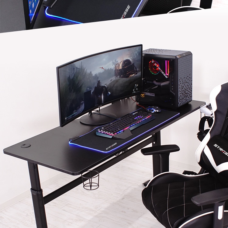 ⭐Radlove 昇降デスク (140CM×70CM) Radlove昇降式デスクゲーミング