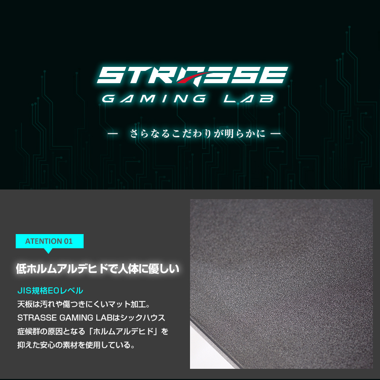 STRASSE GAMING LAB �����ߥ󥰥ǥ��� ���߼� ��140cm