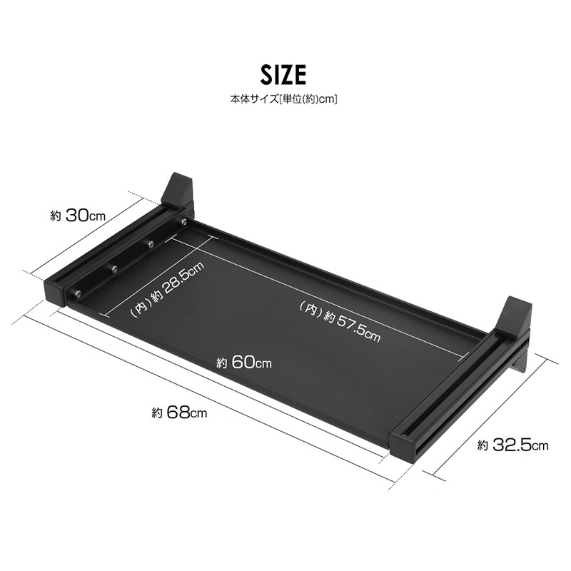 STRASSE SPEEDMASTER NERO マルチラック PC台 | ゲーム関連