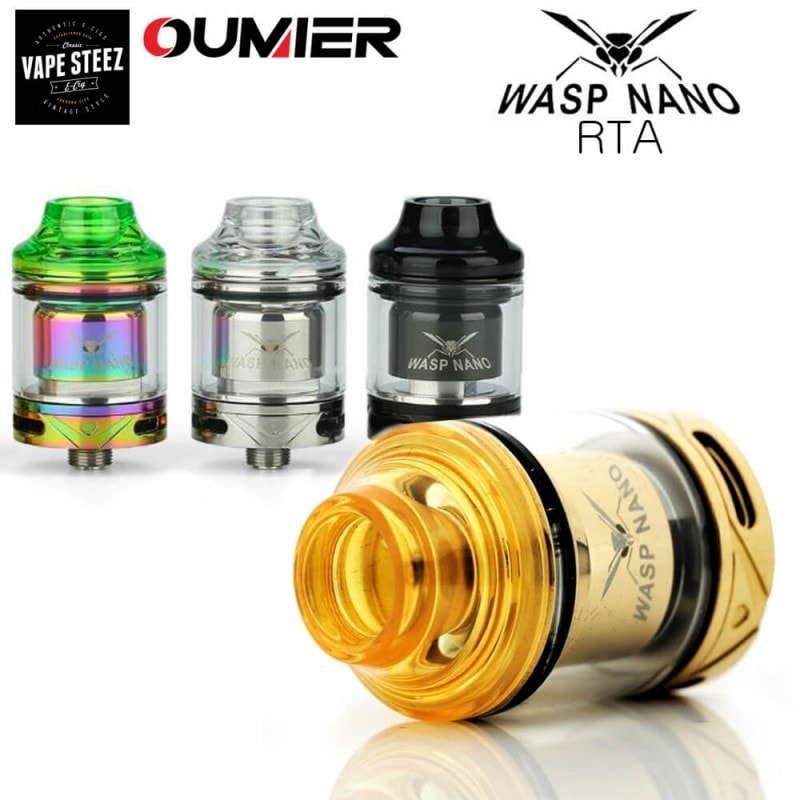 Vape wasp nano 末広キャップ ドリチセット（OUMIER WASP NANO