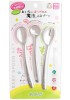 ののじ 新はじめての カトラリーセットA 右手用 3本セット 離乳期〜5才頃用[ゆうパケット発送、送料無料、代引不可]|その他