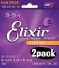 Elixir/エリクサー アコースティックギター弦 2個セット#11002 NANOWEB Extra Light .010-.047[定形外郵便、送料無料、代引不可]|玩具|受発注商品