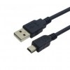USB2.0 ケーブル A-miniB 1m ブラック USBケーブル[定形外郵便、送料無料、代引不可]|オフィス用品|PC・周辺機器