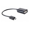 OTGケーブル Mirco USB オス - USB A メス USBホスト変換アダプター  a_usb[定形外郵便、送料無料、代引不可]|オフィス用品|PC・周辺機器