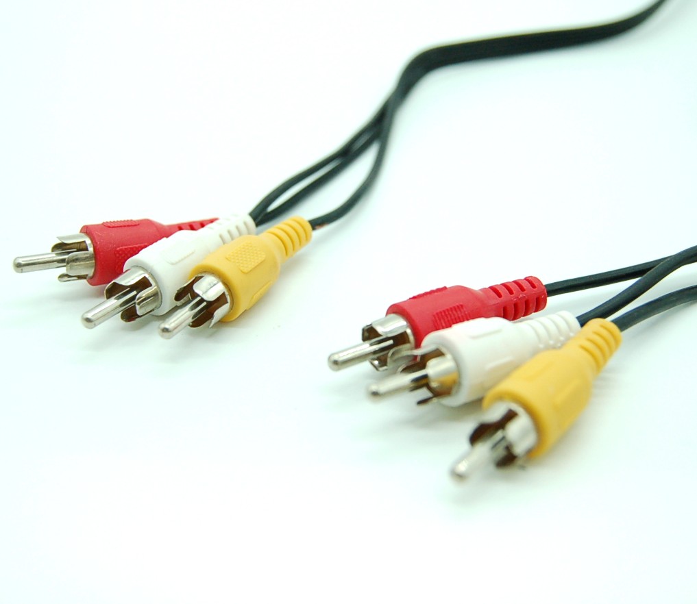 ☆変換名人 10個セット ビデオケーブル(黄・赤・白)1.8m RCA3-18GX10 ☆変換名人 10個セット ビデオケーブル(黄・赤・白)1.8m RCA3-18GX10