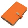 名刺ホルダー 240枚収納 《オレンジ》 名刺入れ カードホルダー カードケース ビジネス シンプル PUレザー 名刺ファイル 大容量[送料無料(一部地域を除く)]|ネットワーク機器|受発注商品