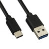 Type-Cケーブル 《3m》 《ブラック》 3A対応 急速充電 データ転送[定形外郵便、送料無料、代引不可]|オフィス用品|PC・周辺機器