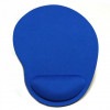 リストレスト一体型マウスパッド 《ブルー》 マウスパッド 低反発 滑り止め 疲労軽減 腕 手首クッション 手 疲れ[定形外郵便、送料無料、代引不可]|オフィス用品|PC・周辺機器