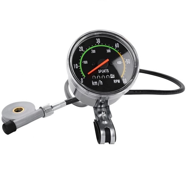 自転車用 スピードメーター アナログ表示式 速度 サイクリング