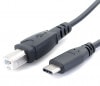 OTG対応 USB2.0ケーブル B - Type-C 1.0m 《ブラック》[定形外郵便、送料無料、代引不可]|オフィス用品|PC・周辺機器