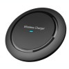 丸型 置くだけワイヤレス充電器 Qi スマホ 10W 急速 ワイヤレスチャージャー[定形外郵便、送料無料、代引不可]|受発注商品