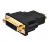 DVI-I (24+5pin) メス - HDMI オス 変換アダプタ アダプター ケーブル コネクタ[定形外郵便、送料無料、代引不可]|オフィス用品|PC・周辺機器