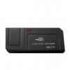 8in1 USBカードリーダー SEG-1022 《ブラック》 SD HS-SD MMC HS-MMC RS-MMC MMC Micro TFカード HK-7003[定形外郵便、送料無料、代引不可]|