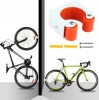 自転車 壁 ディスプレイスタンド 《マウンテンバイク用》 《オレンジ》 壁掛け ラック[定形外郵便、送料無料、代引不可]|受発注商品