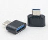OTG対応 USB-A to USB Type-C 変換アダプター 《ブラック》[定形外郵便、送料無料、代引不可]|オフィス用品|PC・周辺機器