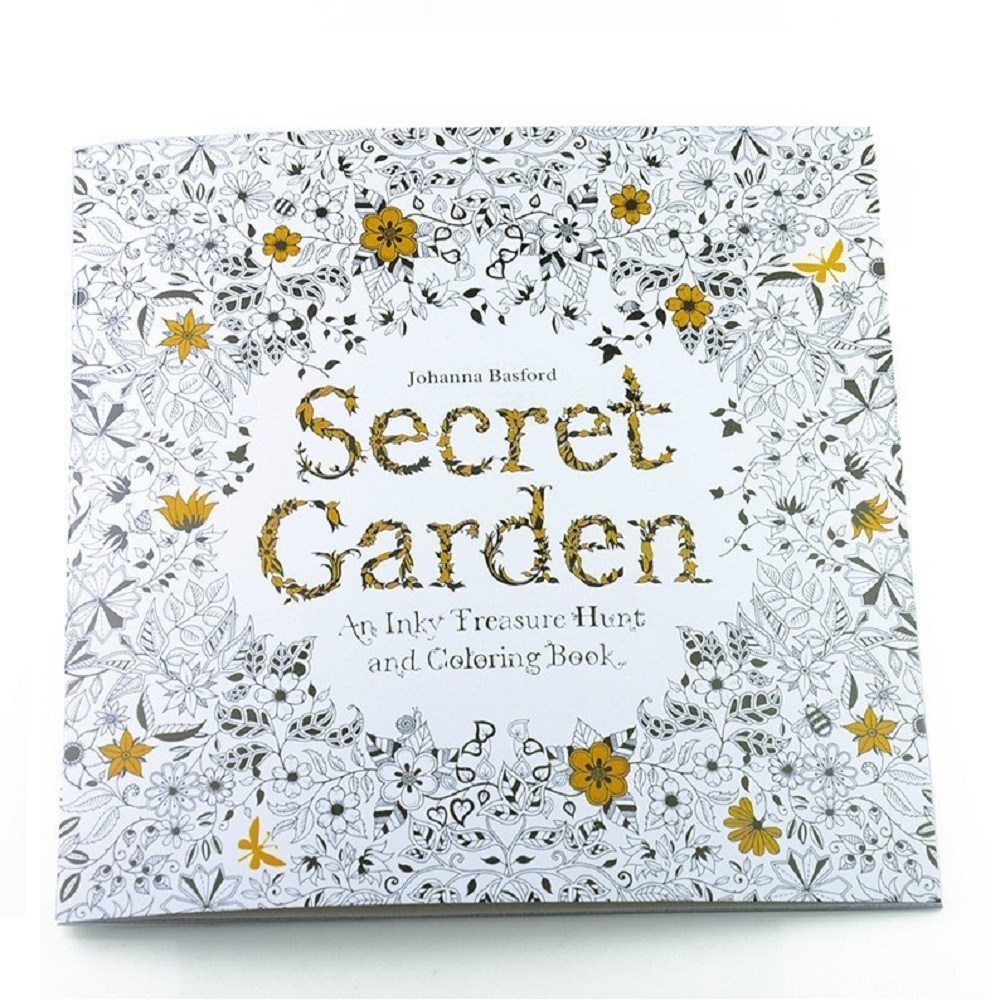 塗り絵 Secret Garden 大人のぬりえ 秘密の花園 定形外郵便 送料無料 代引不可