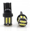 T10 LEDバルブ 2台セット 5W級 ホワイト 白 ポジション ウエッジ 10連×2SMD 20チップ搭載 6000K[定形外郵便、送料無料、代引不可]|受発注商品