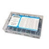 電解コンデンサ 24種類 500個入り 0.1 UF-1000 UF 10V/16V/25V/50V 電解コンデンサー[送料無料(一部地域を除く)]|受発注商品