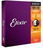 Elixir エリクサー アコースティックギター弦 NANOWEB フォスファーブロンズ Light .012-.053 #16052[定形外郵便、送料無料、代引不可]|受発注商品
