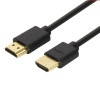 HDMIケーブル 1.5m ブラック 4K対応 金メッキ HDMI2.0ケーブル[定形外郵便、送料無料、代引不可]|オフィス用品|PC・周辺機器