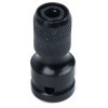 インパクトレンチ用 ソケットアダプター 1/2 四角-1/4 六角軸 変換アダプター 12.7mm 6.35mm[定形外郵便、送料無料、代引不可]|受発注商品