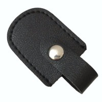 ニッパーキャップ 《ブラック》 PUレザー カバー 保護カバー 収納キャップ ネイルニッパー 刃先 保護[定形外郵便、送料無料、代引不可]|受発注商品