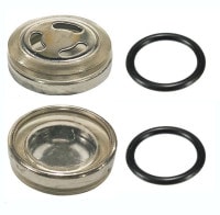 マスターシリンダー 確認窓 2個セット 18mm ブレーキフルード サイトグラス 点検窓 バイク オートバイ ブレーキオイル[定形外郵便、送料無料、代引不可]|受発注商品
