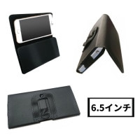 スマホ ベルトケース 《6.5インチ》 横型 ベルト通し ベルトホルダー iPhone スマホポーチ カジュアル シンプル[定形外郵便、送料無料、代引不可]|モバイル・携帯電話|AV機器・カメラ