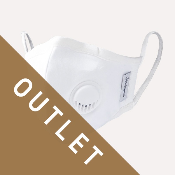 【OUTLET】アンチウイルスマスク  ホワイト（通気口あり）