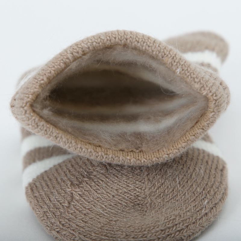 冷えと戦うルームソックス W+－ボーダー