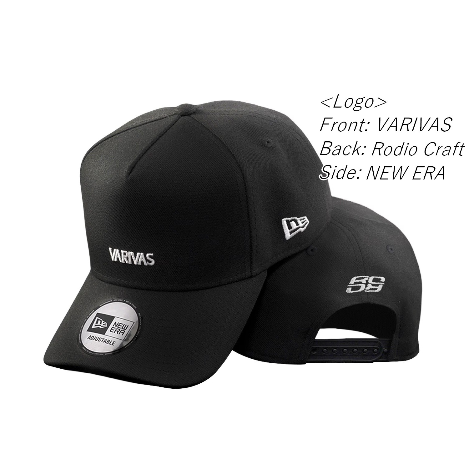 VARIVAS×Rodio Craft×NEW ERA 9FORTY A-Frame ＜VARIVASロゴ｜VAEC-18