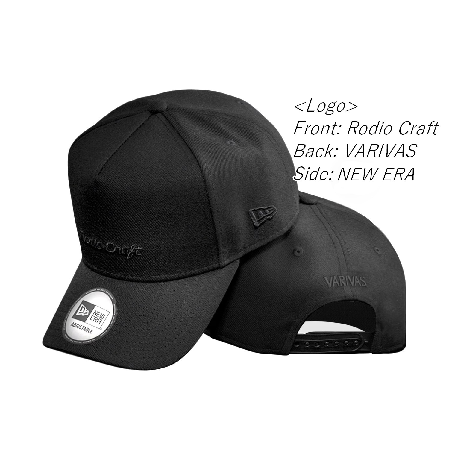VARIVAS×Rodio Craft×NEW ERA　9FORTY A-Frame ＜Rodio Craftロゴ｜VAEC-19＞