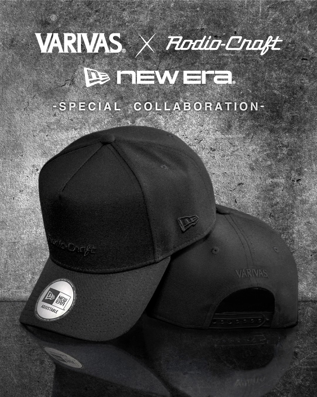 VARIVAS×Rodio Craft×NEW ERA　9FORTY A-Frame ＜Rodio Craftロゴ｜VAEC-19＞