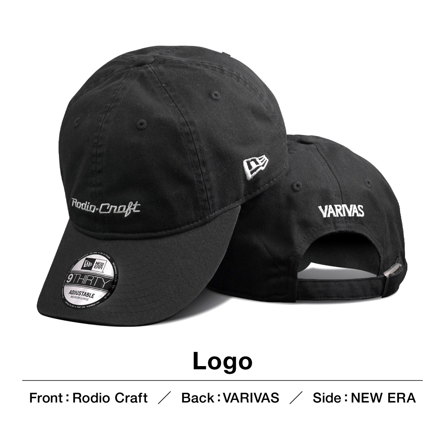 VARIVAS×Rodio Craft×NEW ERA　9THIRTY｜Rodio Craftロゴ ＜VAEC-20＞