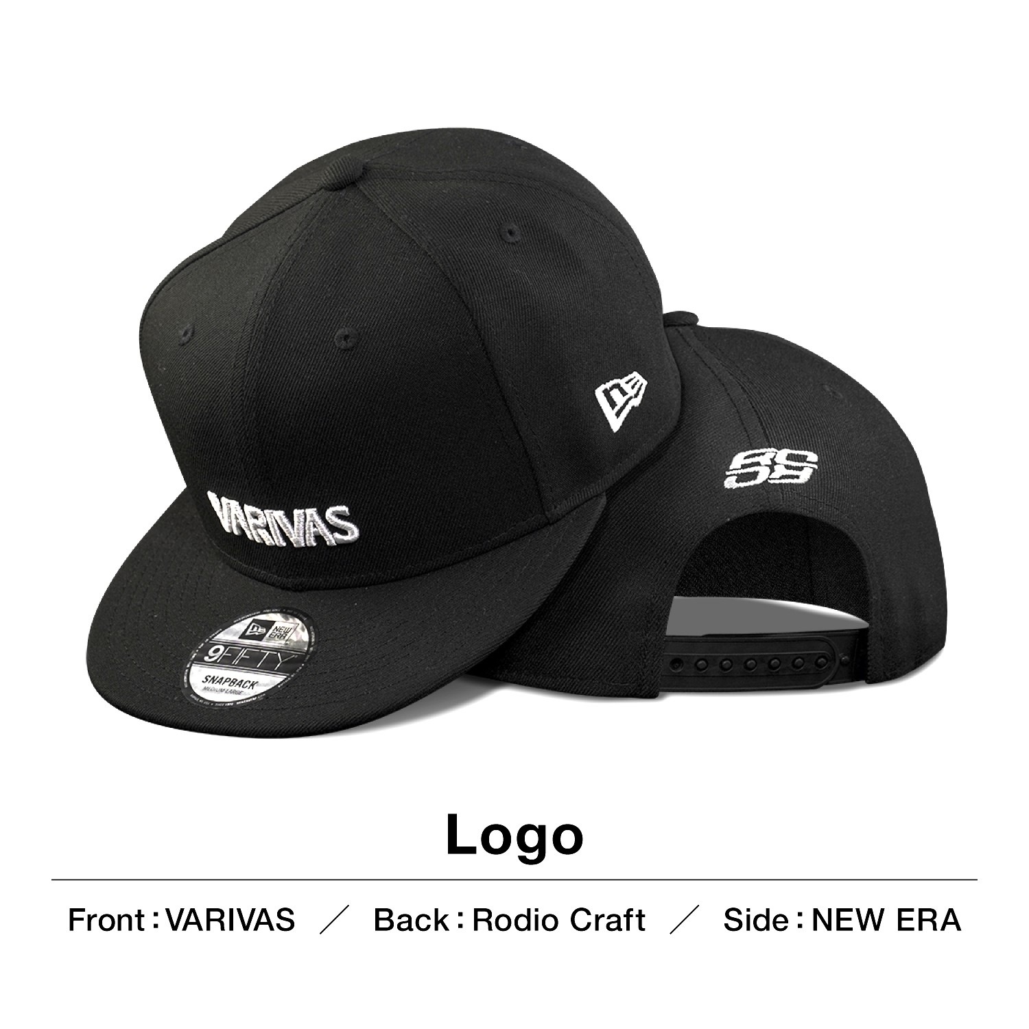 VARIVAS×Rodio Craft×NEW ERA 9FIFTY|VARIVASロゴ <VAEC-21>