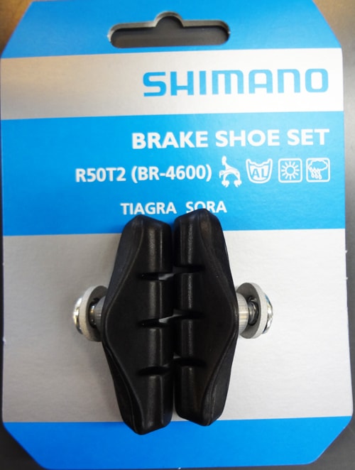 (¨Ǽ)(�᡼�����б�����)SHIMANO ���ޥ� BRAKE SHOE FOR ROAD�֥졼�����塼 �������� R50T2(BR-4600)�֥졼�����塼�ʥڥ���(Y8JY98071)(4524667994930)