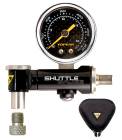 TOPEAK �ȥԡ��� AirGauge��������������Shuttle Gauge��W/HardShellBag�˥���ȥ륲�����ʥϡ��ɥ�����Хå��ա�(APG00300)(4712511823868)