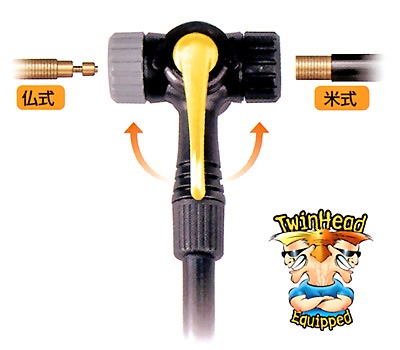 TOPEAK �ȥԡ��� Pump���ݥ��Twin Head Upgrade Kit���ĥ���إåɥ��åץ��졼�ɥ��å�(YPP02500)(4712511823486)